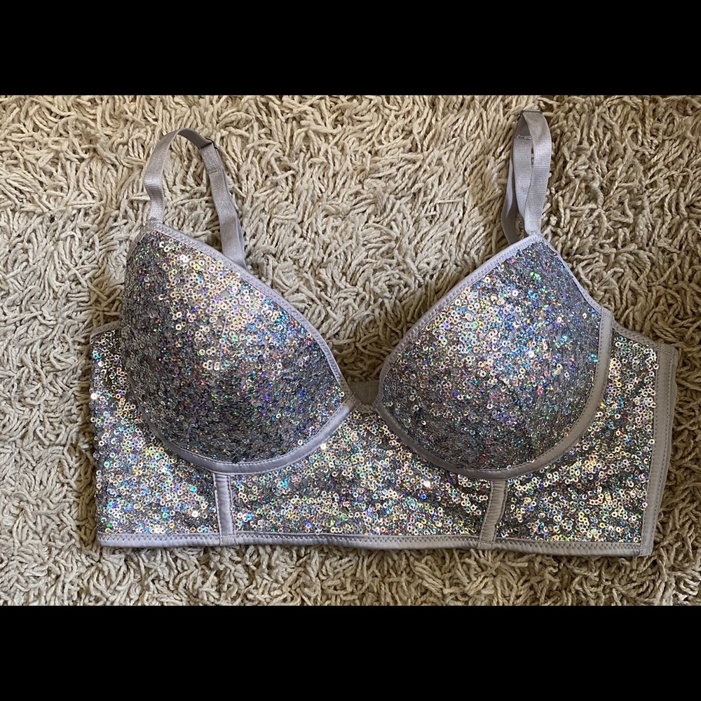 H&M sequin bra